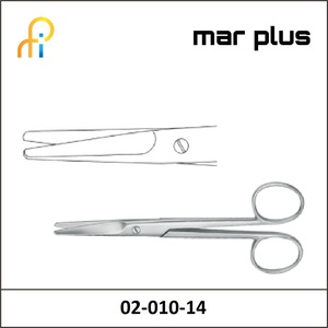 MAR PLUS MAYO OPERATING SCISSORS STR BL/BL 14.5CM.