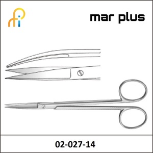 MAR PLUS JOSEPH FINE OPERATING SCISSORS CVD SH/SH 14CM.