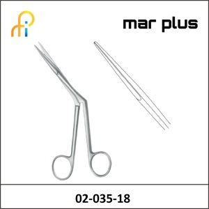 MAR PLUS H. NASAL SCISSORS 18 CM