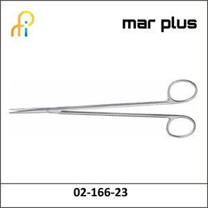 MAR PLUS DISSECT. SCISSORS, FINE, STR., 23 CM