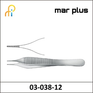 MAR PLUS MICRO-ADSON DISSECTING FORCEPS STR 12CM