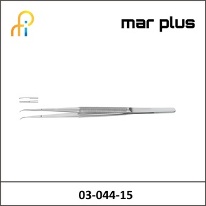 MAR PLUS FORCEPS, MICRO STR., 6.0X0.4 MM, 15 CM