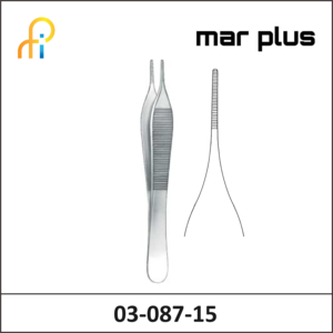 MAR PLUS DRESSING FORCEPS, ADSON, 15 CM