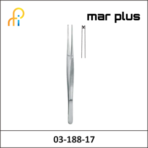 MAR PLUS DISS. FORCEPS, TAYLOR, 1X2 T., 17.5 CM