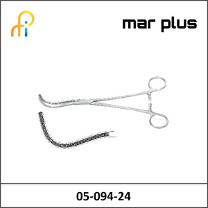 MAR PLUS GUYON KIDNEY PEDICLE CLAMP CVD 24CM