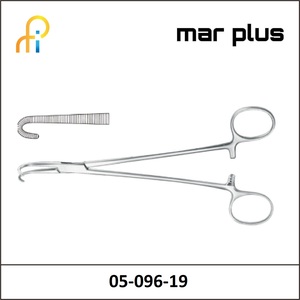 MAR PLUS NEGUS GALL DUCT CLAMP SHORT CVD 19CM