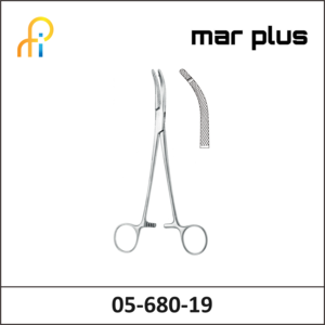 MAR PLUS CLAMP FCPS., HEANEY, 1 T., CVD., 19.5 CM