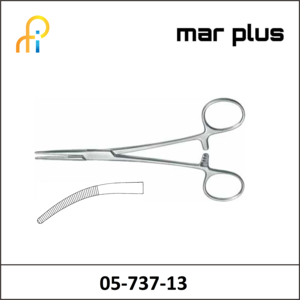 MAR PLUS HAEM. FORCEPS, PROV.-HOSP., CVD., 13,5CM