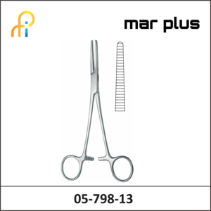 MAR PLUS FORCEPS, SPENCER-WELLS, STR., 13 CM