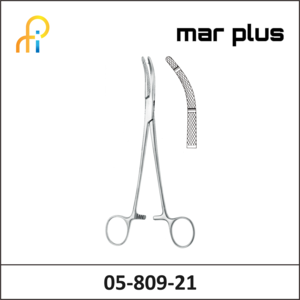 MAR PLUS CLAMP FCPS., HEANEY, 2 T., CVD., 21.5 CM