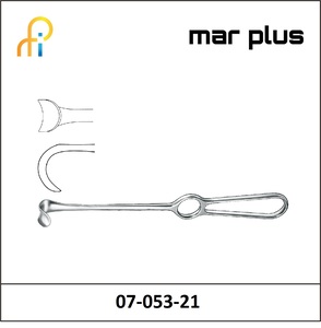 MAR PLUS KOCH RETRACTOR 23X14 MM, 21.5 CM