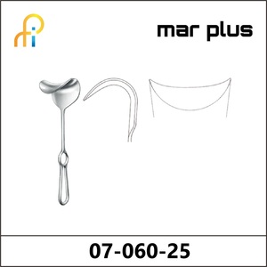 MAR PLUS FRITSCH RETRACTOR 45X75 MM, 25.5 CM