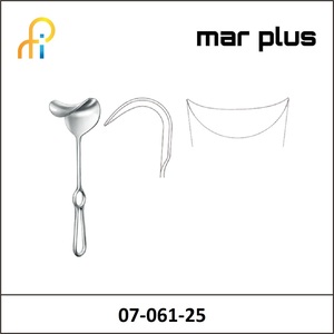 MAR PLUS FRITSCH RETRACTOR 53X85 MM, 25,5 CM