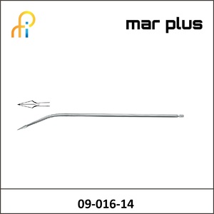 MAR PLUS LANCET SHAPE ANG. GUIDE NEEDLE 14 CH