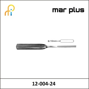 MAR PLUS SPONGIOSA GOUGE STR 10MM, 24.5CM