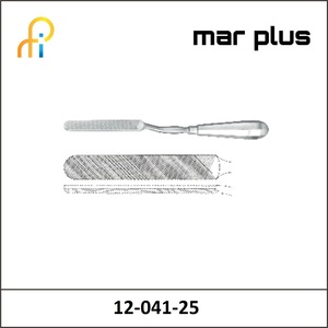 MAR PLUS BAYONET SHAPE BONE FILE 13 MM, 25 CM