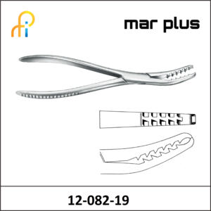 MAR PLUS CVD. SEMB BONE HOLD. FORCEPS 19.5 CM