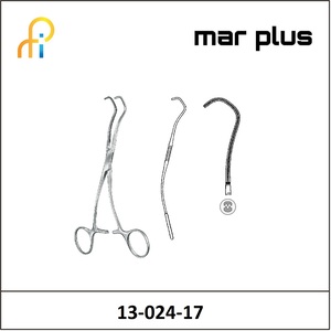 MAR PLUS DERRA ANASTOM. FORCEPS NO. 2, 17 CM