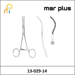 MAR PLUS COOLEYATR. FORCEPS SPOON SH., 14.5 CM