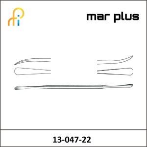 MAR PLUS DOUBLE-ENDED DURA DISSECTOR 22 CM