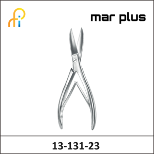 MAR PLUS BONE SHEARS, STR., POINTED, 23 CM