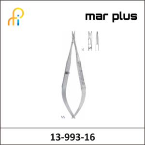 MAR PLUS MICRO SCISSORS, VANNAS, STR., 16 CM
