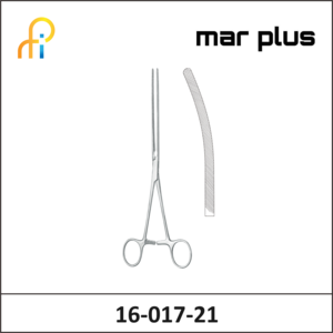 MAR PLUS INTESTINAL FORCEPS, DOYEN, CVD., 21 CM