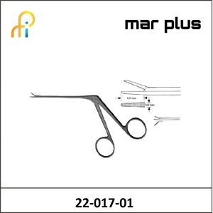 MAR PLUS L. FORCEPS, MICRO-EAR 4X0.8 MM