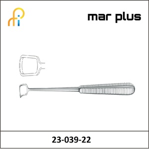 MAR PLUS BECKMANN ADENOID CURETTE 15 MM, 22 CM