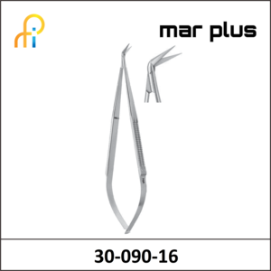 MAR PLUS MICRO SCISSORS FINE 60degreesANG.165MM