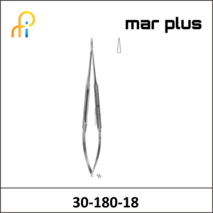 MAR PLUS MICRO-NEEDLE HLDR W/CATCH STR 185MM