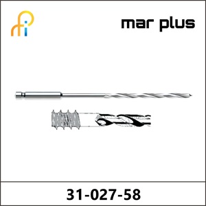MAR PLUS DENTAL SHANK TWIST DRILL D2.0MM L90/58MM