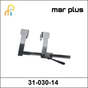 MAR PLUS FINOCHIETTO RIB RETRACTORBLADES 70X65 MM, SPREADING 250 MM355 MM, 14 1/8 TOTAL LENGTH