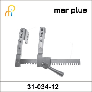 MAR PLUS BURFORD-FINOCHIETTO RIB RETRACTORSTEEL, 2 PAIR BLADES 40X67 / 78X67 MM320 MM, 12 3/4 TOTAL LENGTH