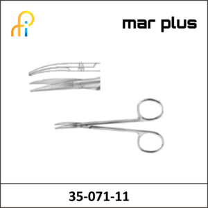 MAR PLUS COTTLE BULLDOG SCISSORS CVD B/B115MM