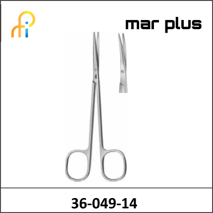 MAR PLUS BABY METZ SCISSORS SQ HDL CVD 145MM