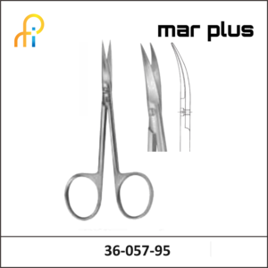MAR PLUS IRIS SCISSORS CVD S/S 95MM