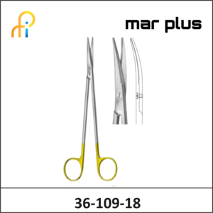 MAR PLUS TC METZENBAUM SCISSORS DEL CVD 180MM