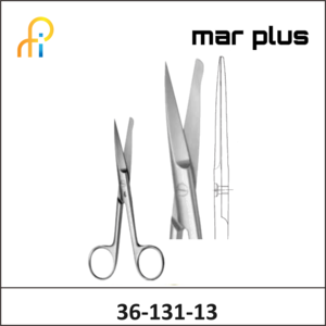 MAR PLUS INCISION SCISSORS1 SERRS/BSTR 130MM