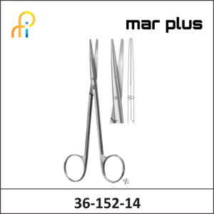 MAR PLUS BABY-METZ SCISSORS DEL STR 145MM