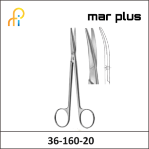 MAR PLUS METZENBAUM SCISSORS CVD 200MM