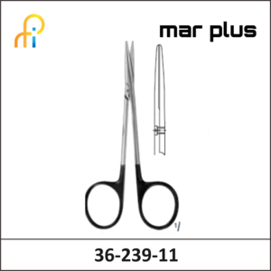 MAR PLUS SUPERCUT DISSECTING SCISSORS STR 115MM