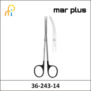 MAR PLUS BABY-METZENB.SUPERCUT SCISSORS CVD 145MM