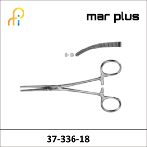 MAR PLUS KOCHER-OCHSNER FORCEPS CVD 1X2 185MM