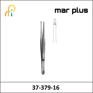 MAR PLUS TISSUE FORCEPS 3X4 160MM