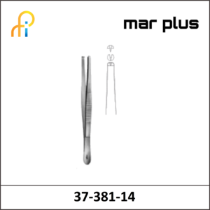 MAR PLUS TISSUE FORCEPS EXTRA STRONG 145MM