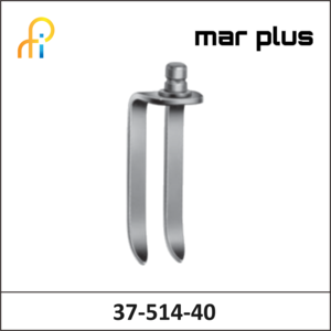 MAR PLUS CASPAR RETRACTOR BLADE 2 PRONGS 37X22MM