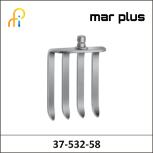 MAR PLUS CASPAR RETRACTOR BLADE 4 PRONGS 37X52MM
