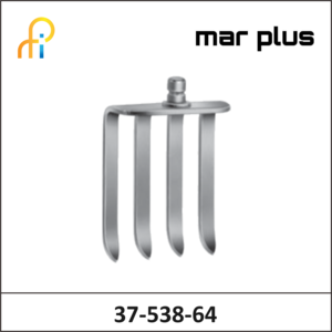MAR PLUS CASPAR RETRACTOR BLADE 4 PRONGS 67X52MM