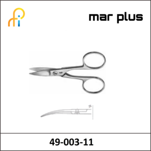 MAR PLUS NAIL SCISSORS CVD 110MM
